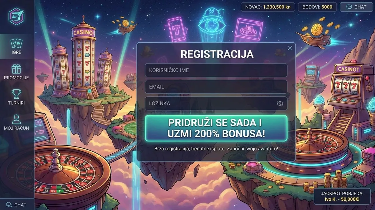 Registracija s bonusom